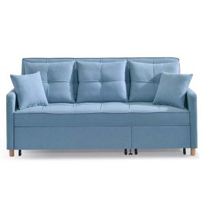 hot new l shaped mechanism fabric corner sofa cum bed