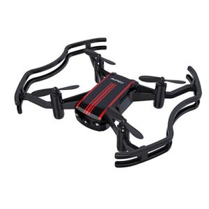 Drones with Camera - Mini Quadcopter Drone Camera Live Video with 720P HD FPV WiFi RC Drone for Kids Beginners Adults - with One Key Take-Off/Landing