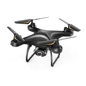 SNAPTAIN SP650 1080P Drone with Camera for Adults 1080P HD Live Video Camera Drone for Beginners w/Voice Control, Gesture Control, Circle Fly, High-Sp