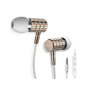 Earphones, Tintec In-ear Earbuds Stereo Headphones High Definition, Tangle Free, Noise Isolation, Heavy Deep Bass