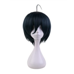 Anime Danganronpa V3: Killing Harmony Saihara Shuichi Short Wig Cosplay Costume Dangan Ronpa Heat Resistant Hair Men Wigs